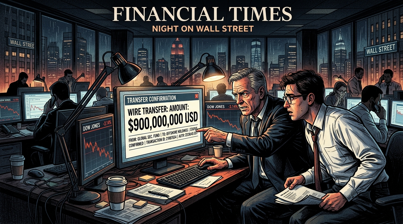 The $900 Million Checkbox: How Three People Looked at the Same Screen and Wired an Entire Bank's Money